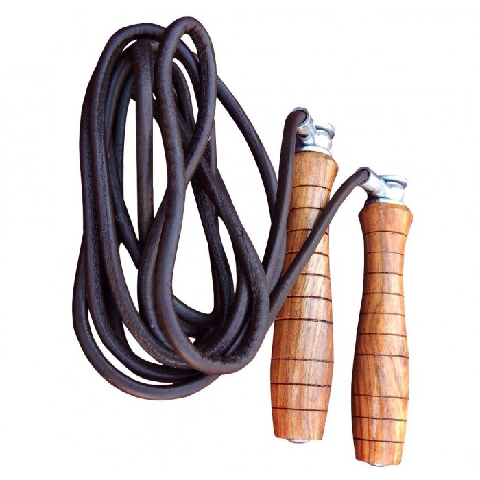 ARD Pro Leather Skipping Speed Rope Adjustable Weighted